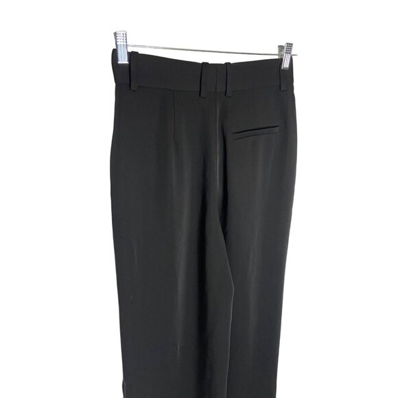 NWT COS Wide Leg Drape Relaxed Tailored Black High Rise Trouser Pants-sz 2 - Picture 8 of 8